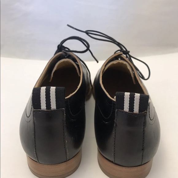 Rag & Bone Women’s Flat Lace-up Brogues Black Leather EU 40/ US 10 - Picture 7 of 12